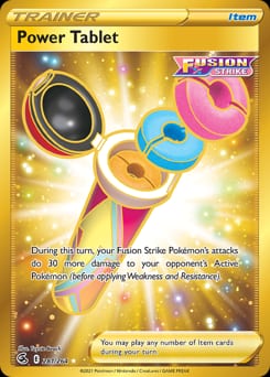 Fusion Strike Power Tablet #281 card