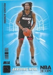 2020-21 Hoops Arriving Now Precious Achiuwa #SS-5 card