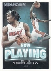 2020-21 Hoops Now Playing Precious Achiuwa #SS-25 card
