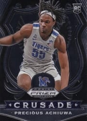 2020 Panini Prizm Draft Picks Base Set Precious Achiuwa #88 card