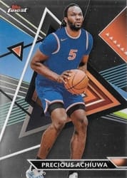 2023-24 Finest Base Set Precious Achiuwa #164 card