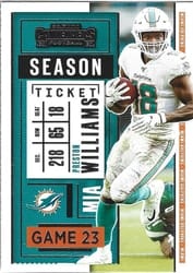 2020 Panini Contenders Base Set Preston Williams #48 card