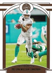 2020 Panini Legacy Base Set Preston Williams #11 card