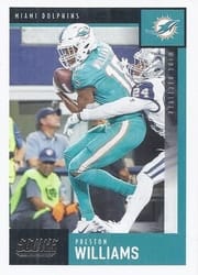 2020 Score Base Set Preston Williams #12 card