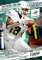 2021 Panini Prestige Base Set Preston Williams #64 card