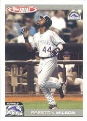 2004 Topps Total Base Set Preston Wilson #133 card