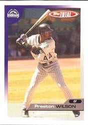 2005 Topps Total Base Set Preston Wilson #130 card
