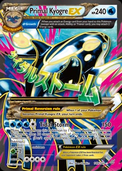 Primal Clash Primal Kyogre-EX #149 card