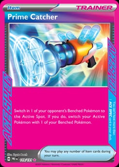 Prismatic Evolutions Prime Catcher #119 card