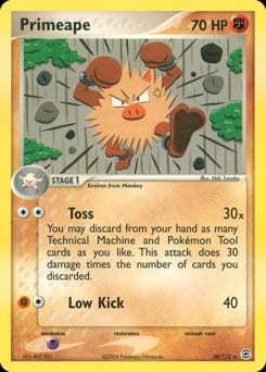 FireRed & LeafGreen Primeape #28 card