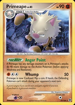 Great Encounters Primeape #27 card