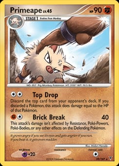 Supreme Victors Primeape #39 card