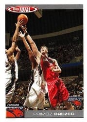 2004-05 Topps Total Base Set Primoz Brezec #30 card