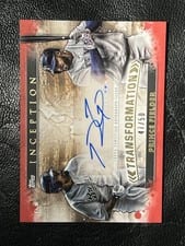 2024 Topps Inception Transformation Autographs Prince Fielder #ITA-PF card