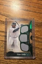 2024 Topps Tier One Relics Prince Fielder #T1R-PF card