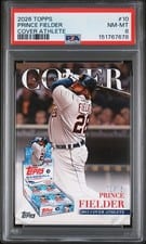2026 Topps Cover Athletes Prince Fielder #CA-10 card