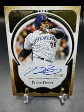 2026 Topps Tier One Prime Performers Autographs Prince Fielder #PPA-PF card