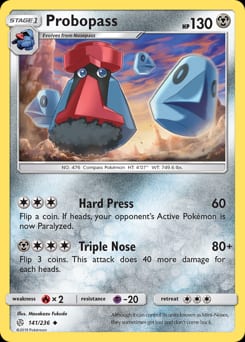 Cosmic Eclipse Probopass #141 card