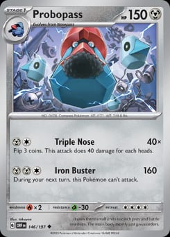Obsidian Flames Probopass #146 card