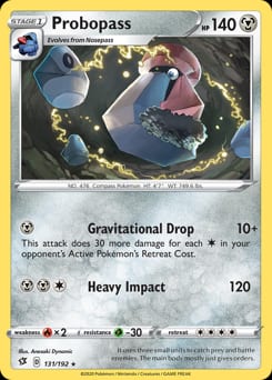 Rebel Clash Probopass #131 card