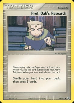 FireRed & LeafGreen Prof. Oak's Research #98 card