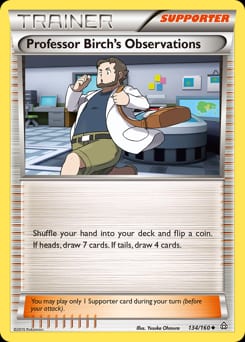 Primal Clash Professor Birch's Observations #134 card