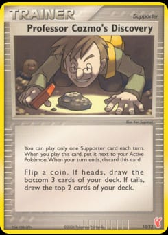EX Trainer Kit 2 Plusle Professor Cozmo's Discovery #10 card