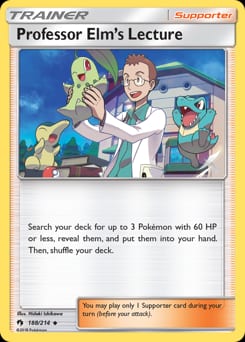 Lost Thunder Professor Elm's Lecture #188 card