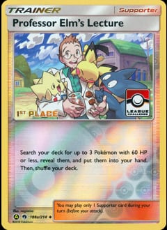 Lost Thunder Professor Elm's Lecture #188a card