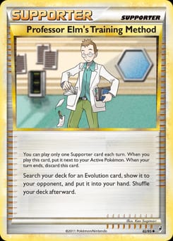 Call of Legends Professor Elm's Training Method #82 card