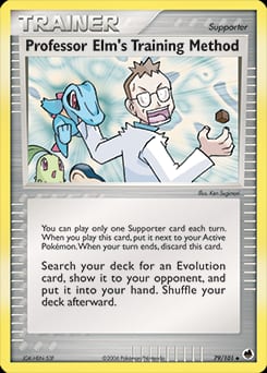 Dragon Frontiers Professor Elm's Training Method #79 card