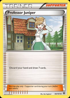 Plasma Blast Professor Juniper #84 card