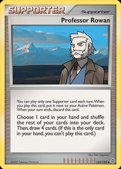 Secret Wonders Professor Rowan #123 card