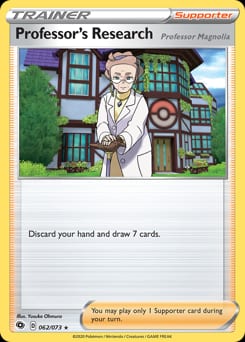 Champion's Path Professor's Research (Professor Magnolia) #62 card