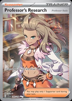 Scarlet & Violet Professor's Research (Professor Sada) #240 card