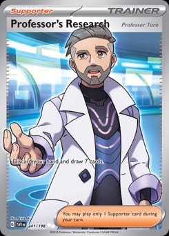 Scarlet & Violet Professor's Research (Professor Turo) #241 card
