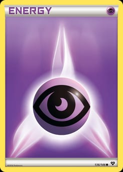 2014 XY Psychic Energy #136 card
