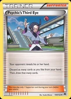 BREAKpoint Psychic's Third Eye #108 card