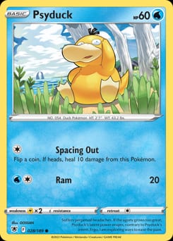 2022 Astral Radiance Psyduck #28 card