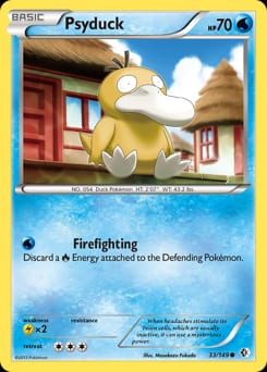 Boundaries Crossed Psyduck #33 card