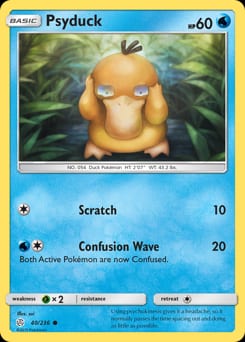 Cosmic Eclipse Psyduck #40 card