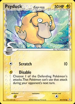 Holon Phantoms Psyduck δ #81 card