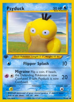 Neo Destiny Psyduck #79 card