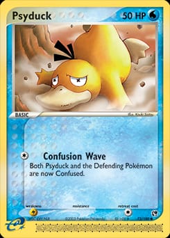 Sandstorm Psyduck #73 card