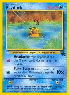 Wizards Black Star Promos Psyduck #20 card