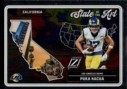 2024 Panini Zenith State of the Art Puka Nacua #17 card