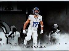 2025 Panini Black Smokescreen Puka Nacua #7 card