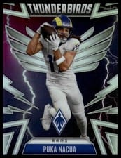 2025 Panini Phoenix Thunderbirds Puka Nacua Wave #30 card