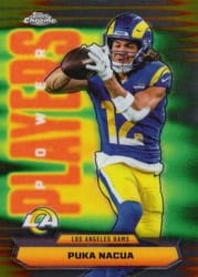 2025 Topps Chrome Power Players Puka Nacua #PP-24 card