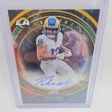2025 Topps Cosmic Chrome Equinox Autographs Puka Nacua #EQA-PN card